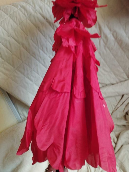 Parasol w kształcie kwiatka hinskim stylu