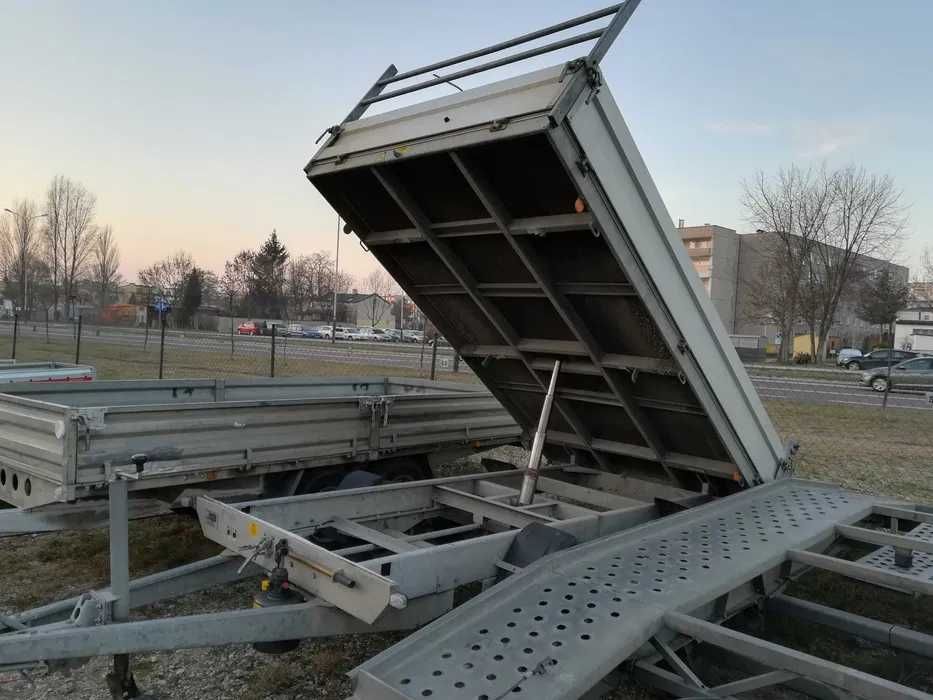Koniowóz Przyczepa mini koparka Autolaweta Bus Kontener - WINDA