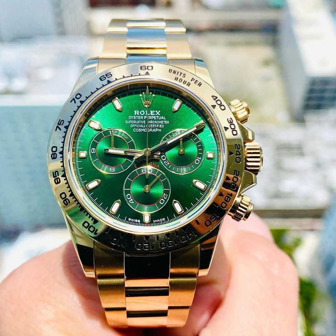 Rolex Daytona зелений