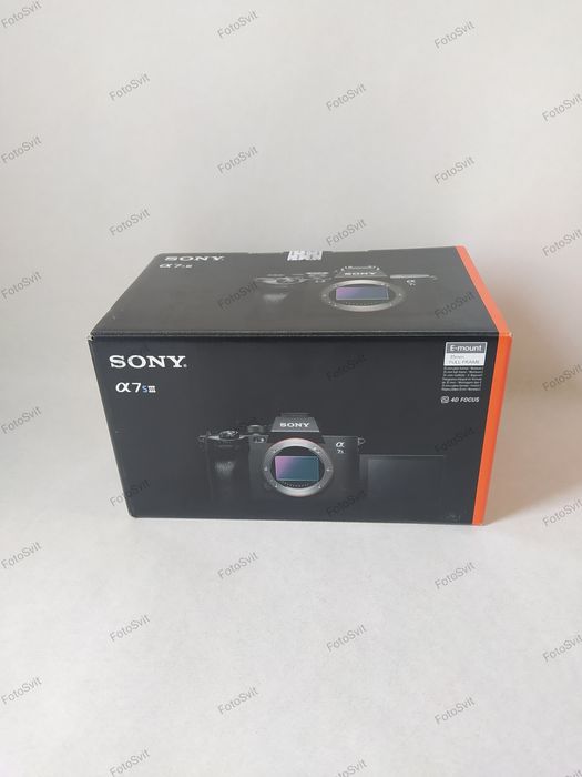 Фотоапарат Sony Alpha A7s III body, Новий !