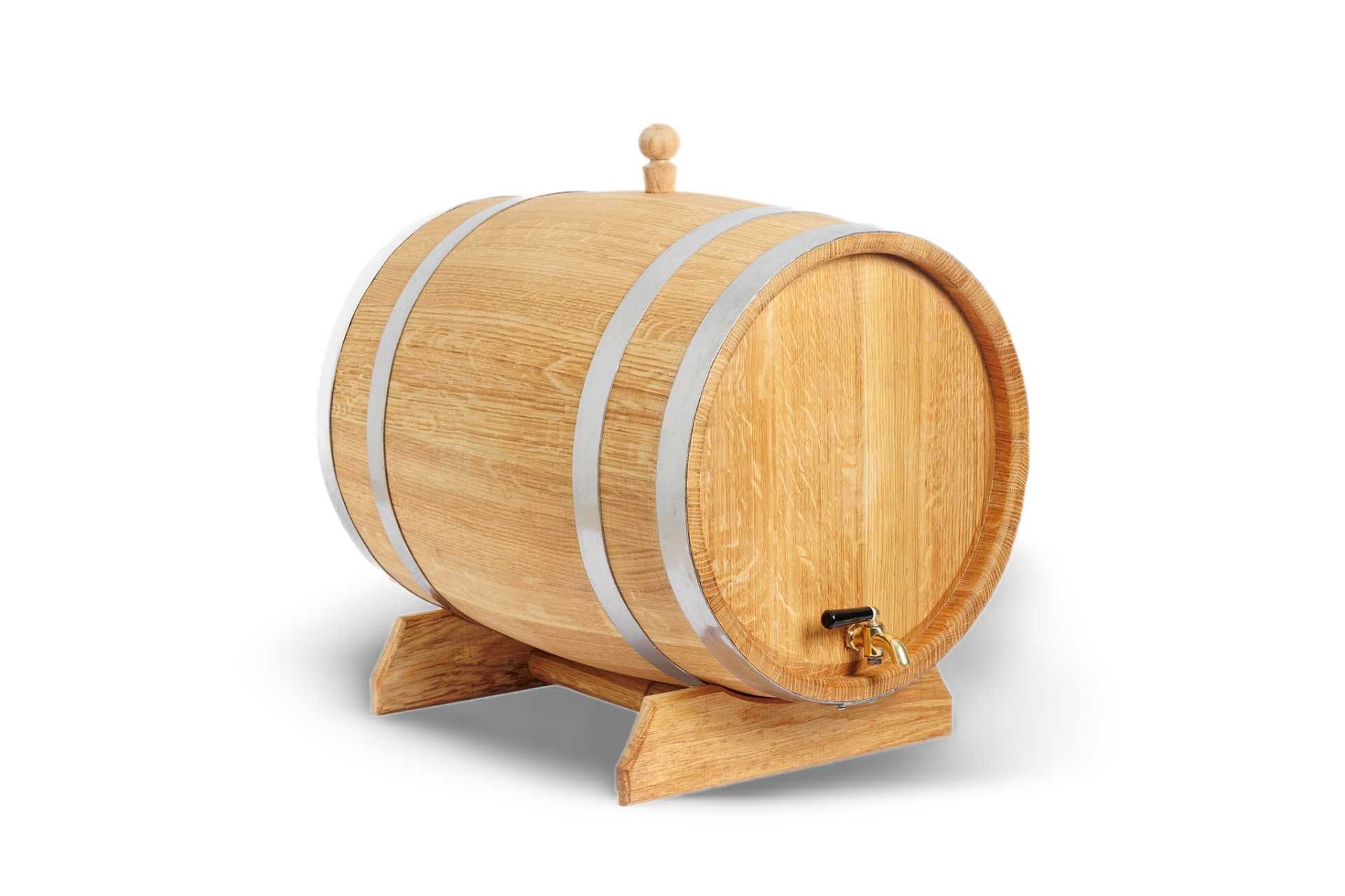 Dębowe beczki 1L 2L 3L 5L 10L 15L 20L 30L 50L na whisky bimber nalewki