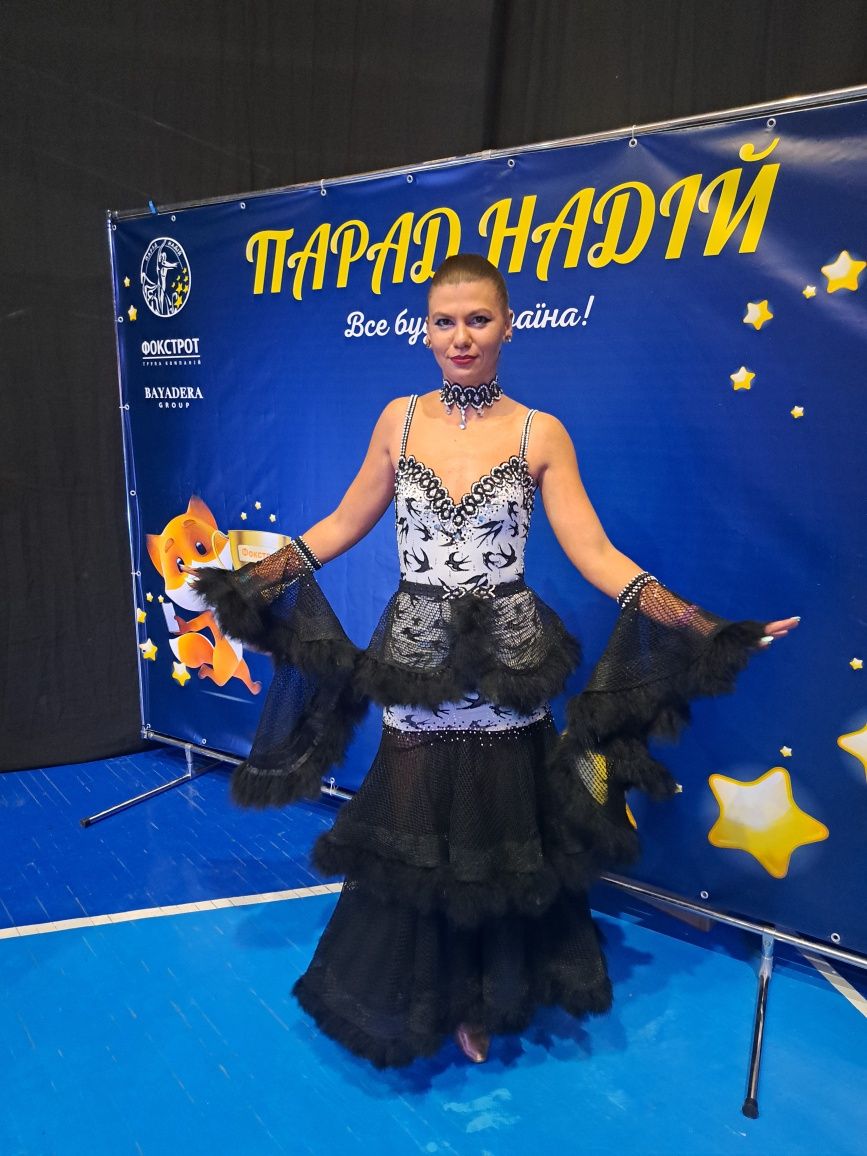 Сукня для бальних танців на 10ку, стандарт/латина/st/la