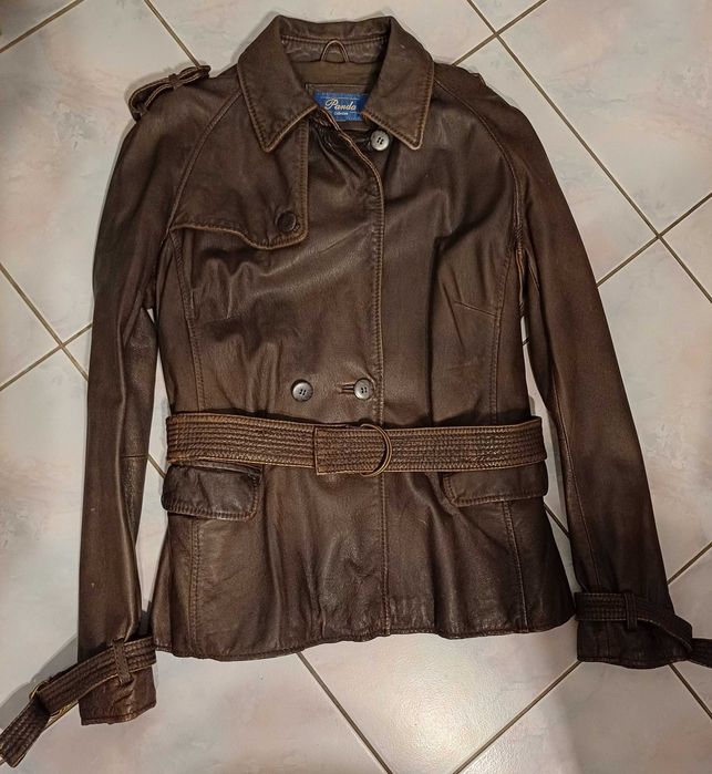Kurtka skórzana damska