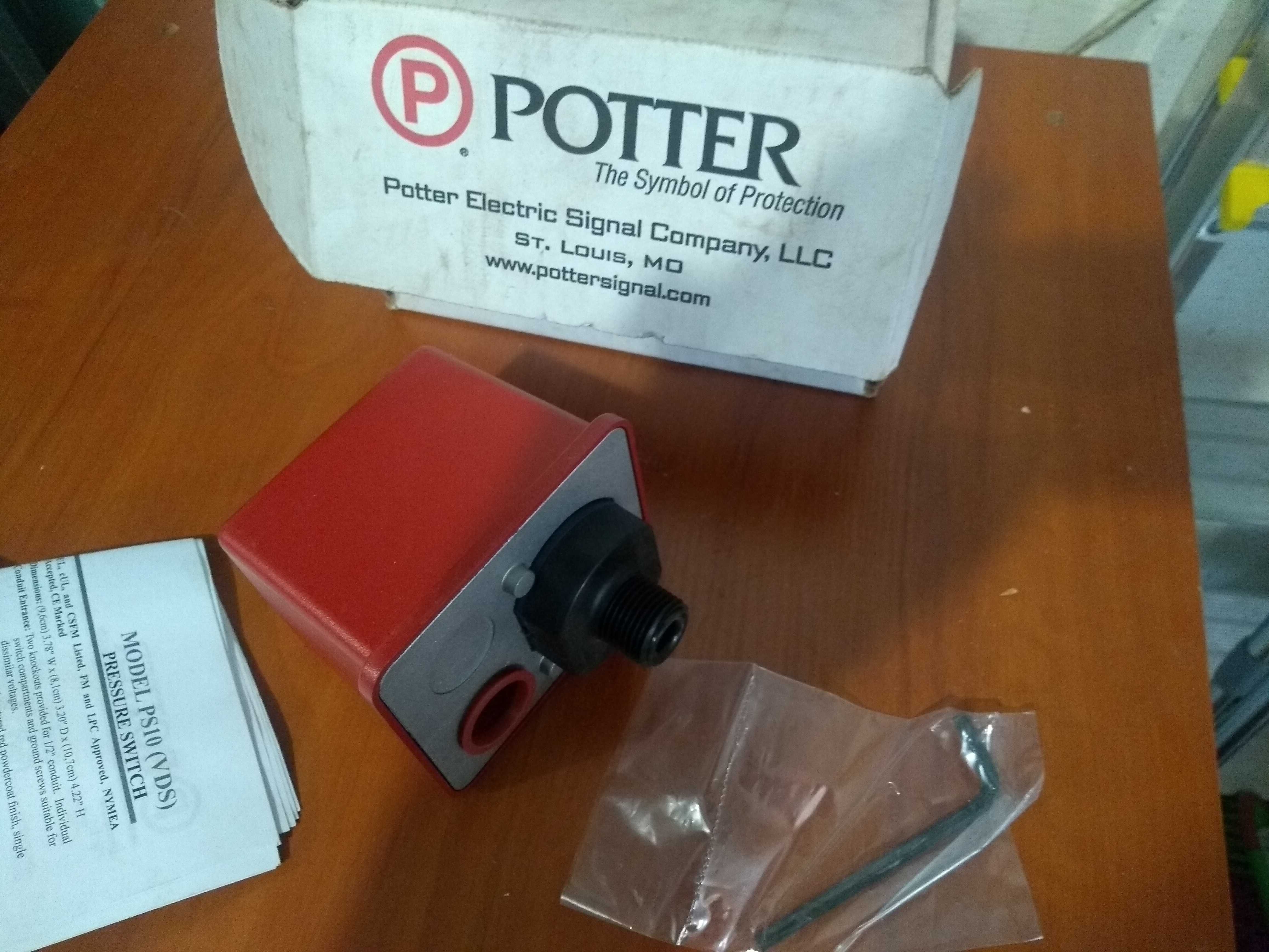 Presostat Potter PS10 0,3 - 1,0 BAR