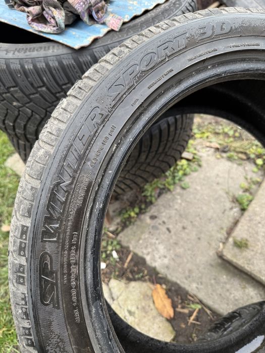 Продам пару 245 45 19 Dunlop SP Winter Sport 3D