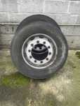 2 koła felga opona 315/70 R22.5 DUNLOP