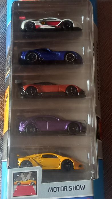 Pack'S de 5 miniaturas hot wheels