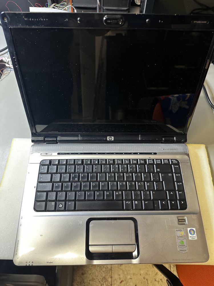 HP Pavilion dv6500 brak obrazu + RAM