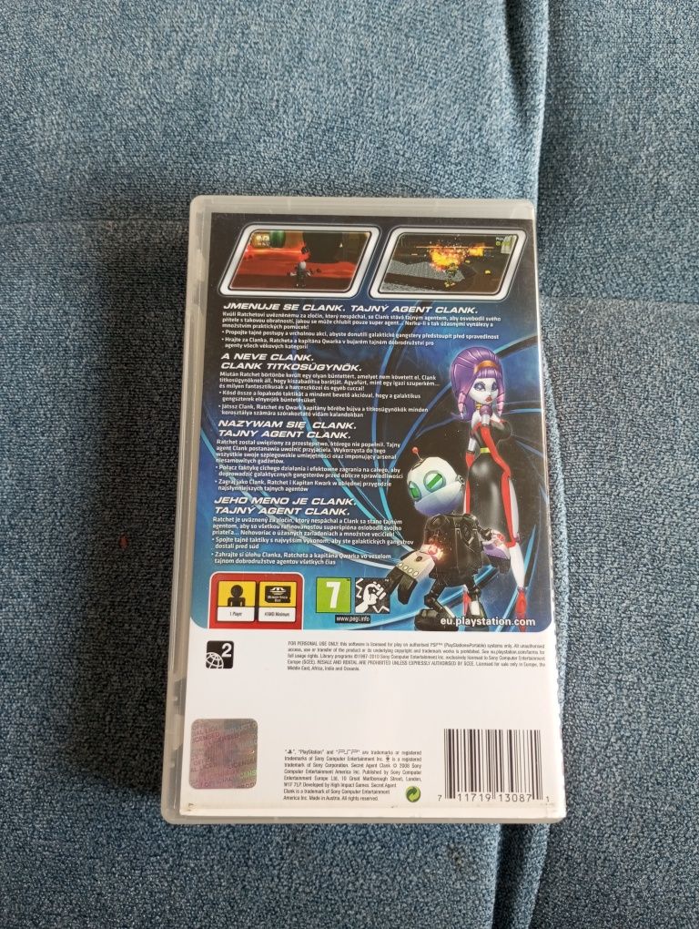Secret agent clank PSP