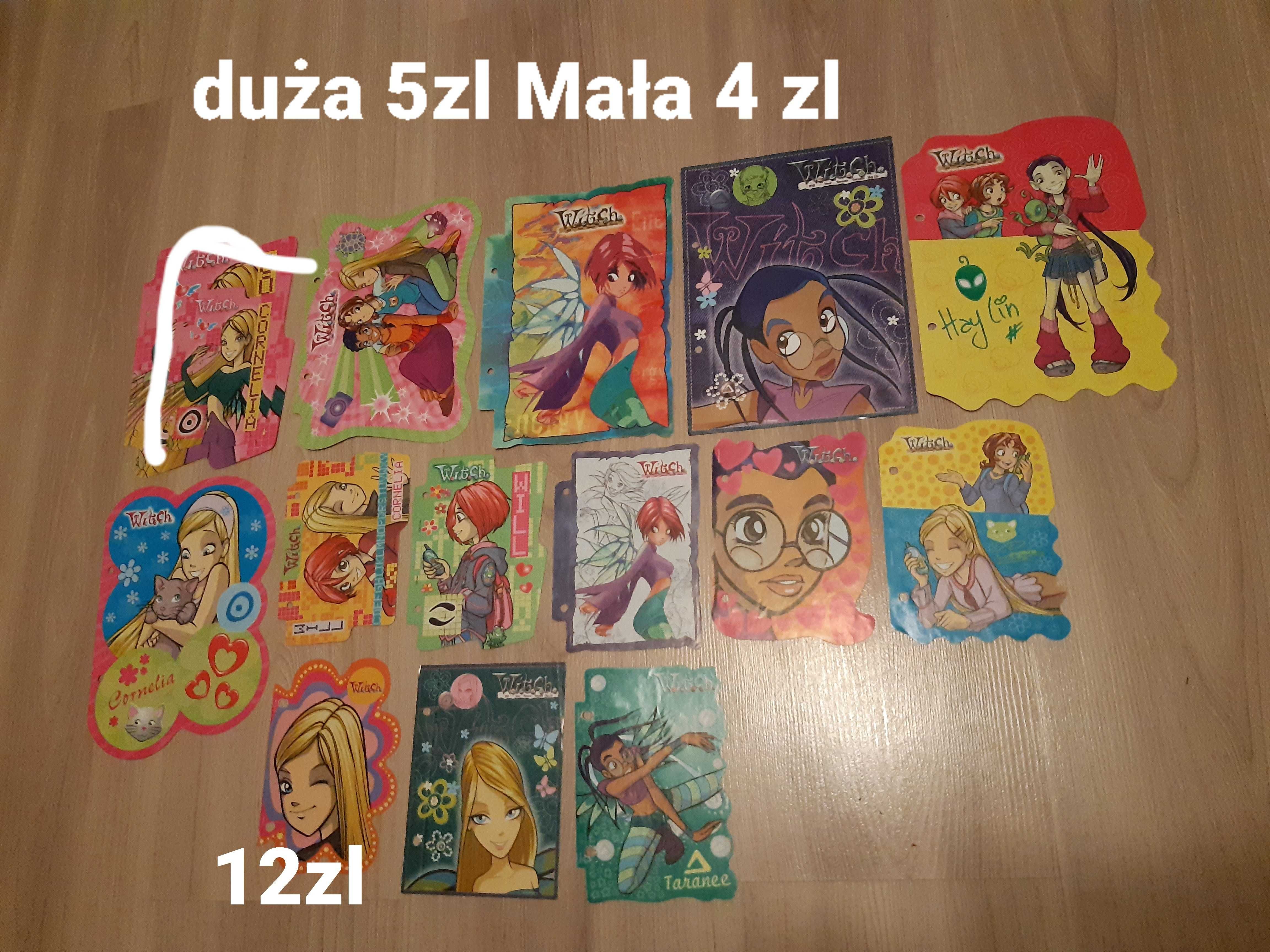 Karteczki naklejki do segregatora witch