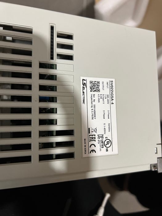 Falownik LS iG5a 2,2 kW uszkodzony