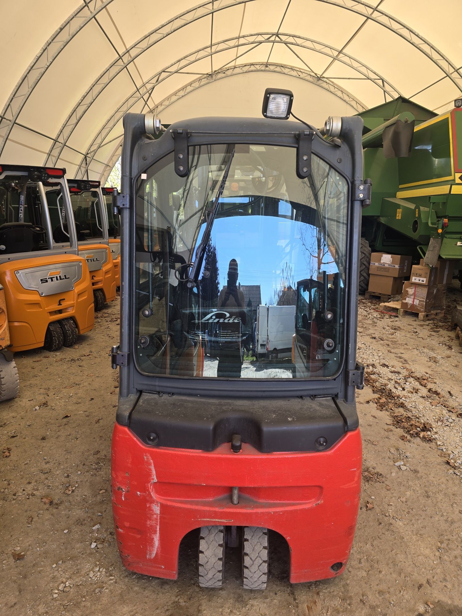 Linde E 16L duplex kabina
