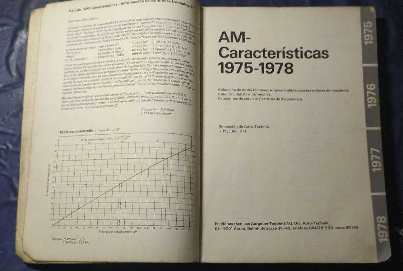 Manual Técnico Automóvel de 1975/78