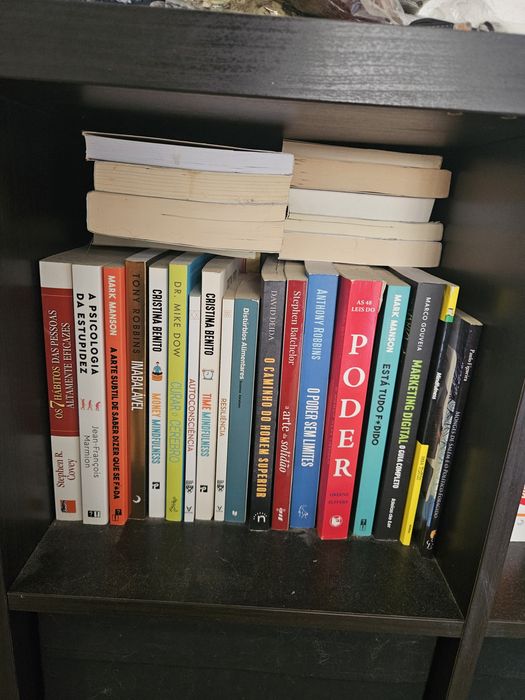 48 leis do poder + muitos livros