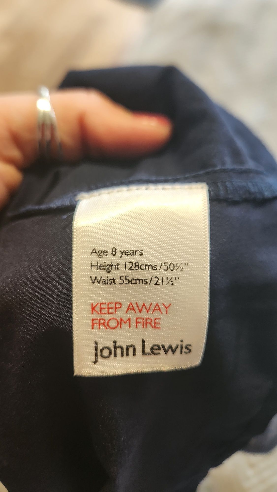 Przepiękna spódniczka cekinowa John Lewis r.128