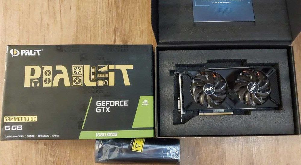 Palit GTX 1660 SUPER GamingPro OC 6Gb