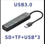 HUB USB 3x portas USB 2.0 1x 3.0 NOVO