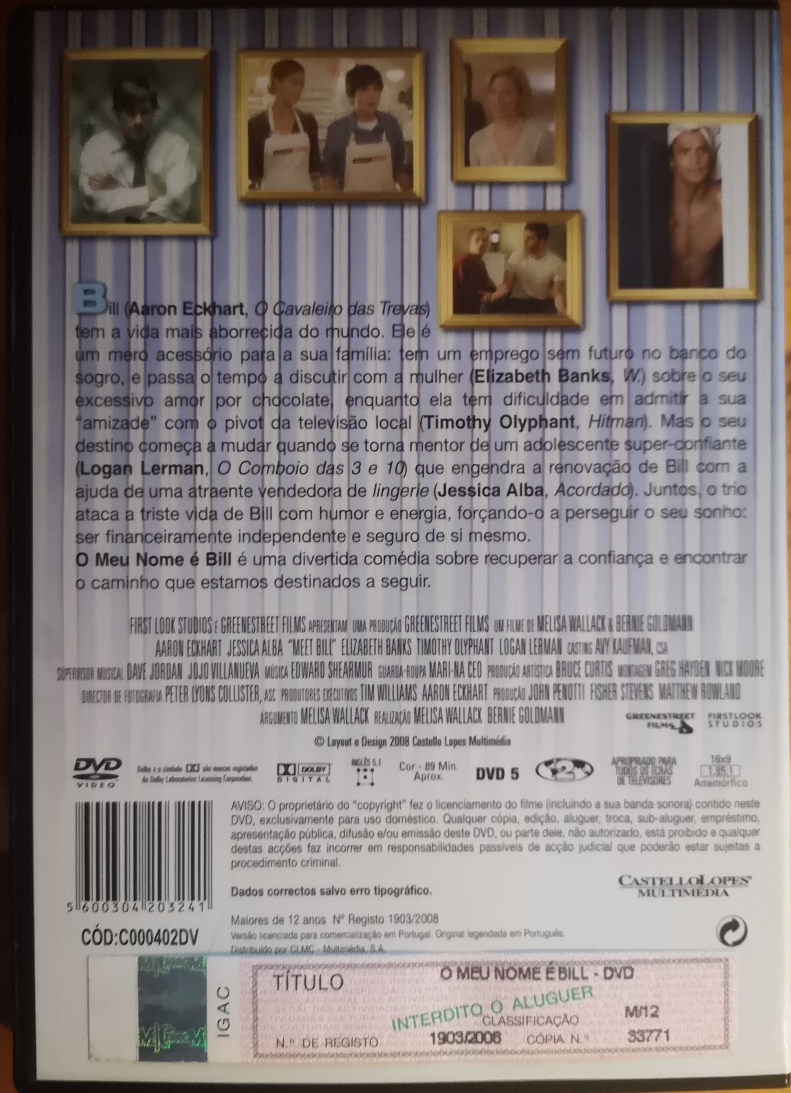 DVD "O Meu Nome É Bil"