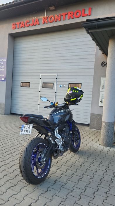 Yamaha MT 07 Pełna moc kat A