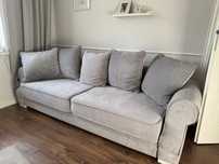 Sofa rozkładana szara