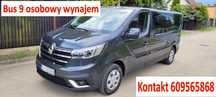 Wynajem wypożyczenie busa 9 osobowy bus do wynajęcia kat.b najem