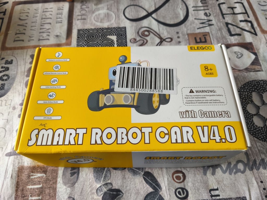 Elegoo Uno R3 Projeto kit mini robot carro