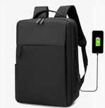 Plecak na laptopa 15,6” czarny plecak szkolny biznesowy USB