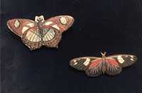 Pregadeiras Alfinetes Broches borboletas