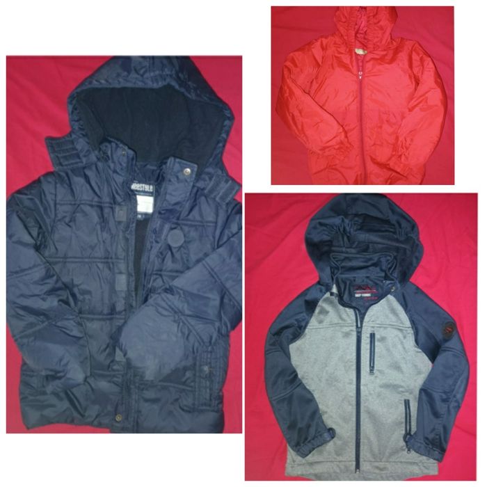 Pack de roupas variadas de menino, em bom estado. 4/6 anos