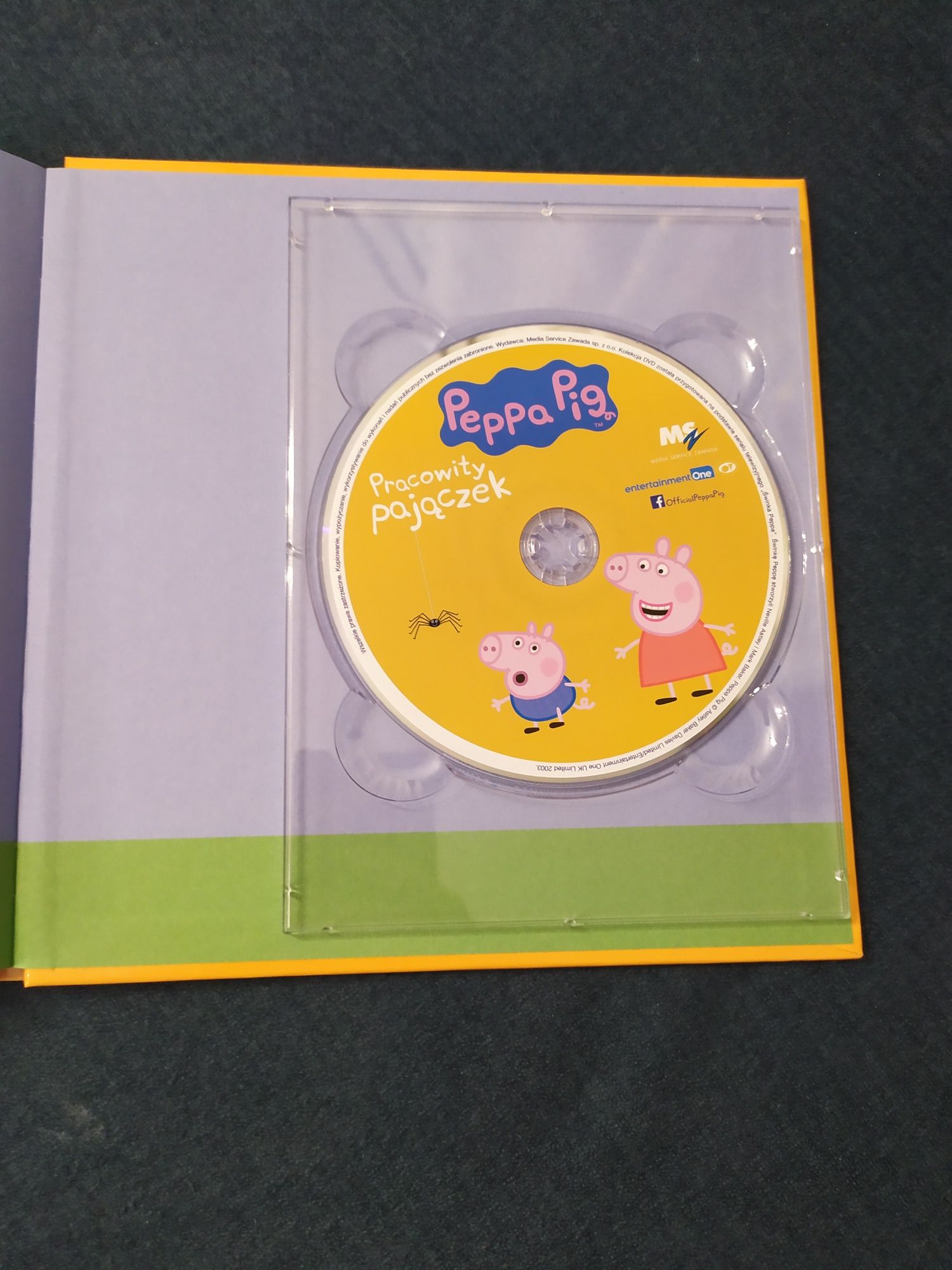 Książeczka Peppa Pig z płytą