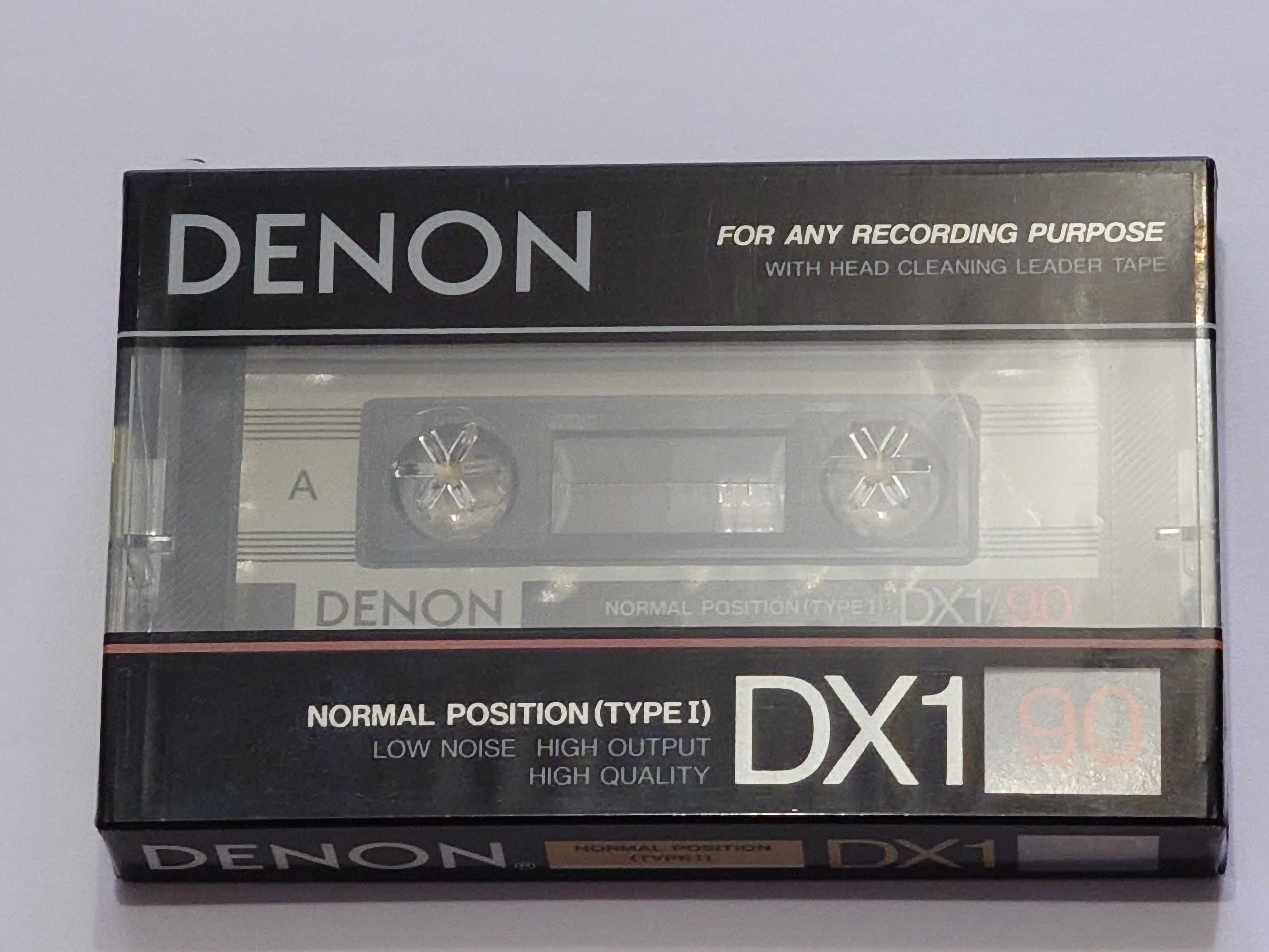 Denon DX1 90 model na lata 1990/91 - rynek Amerykański