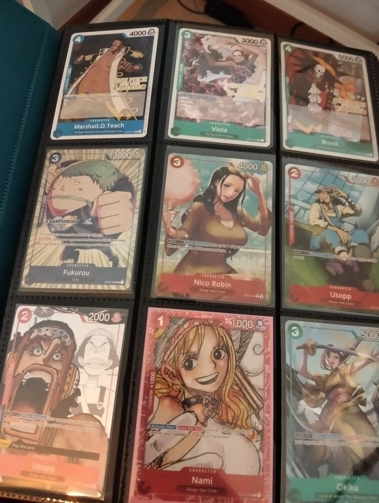 Lote de cartas One Piece - Card Game