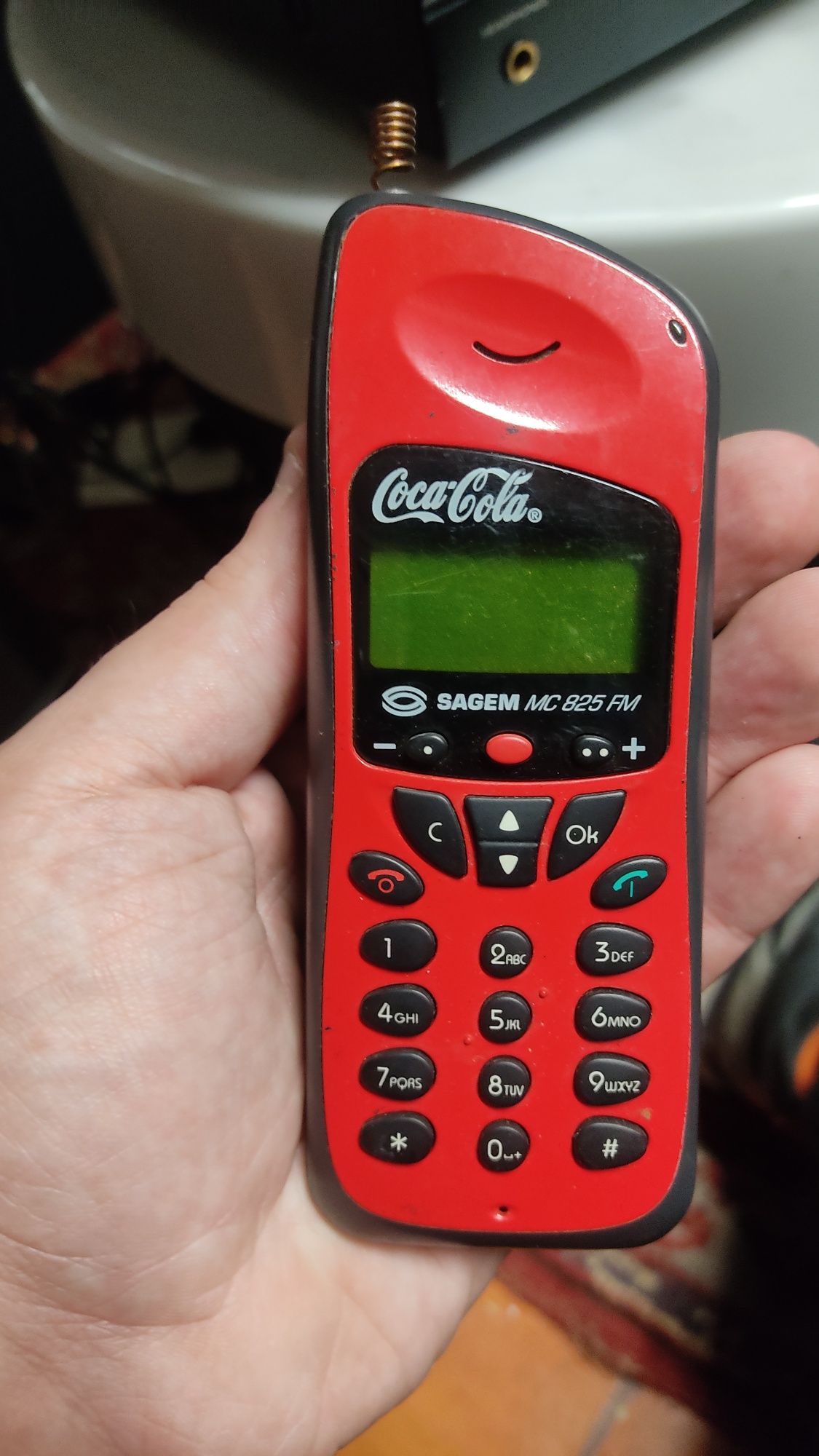 Telemóvel Sagem Coca-Cola vintage