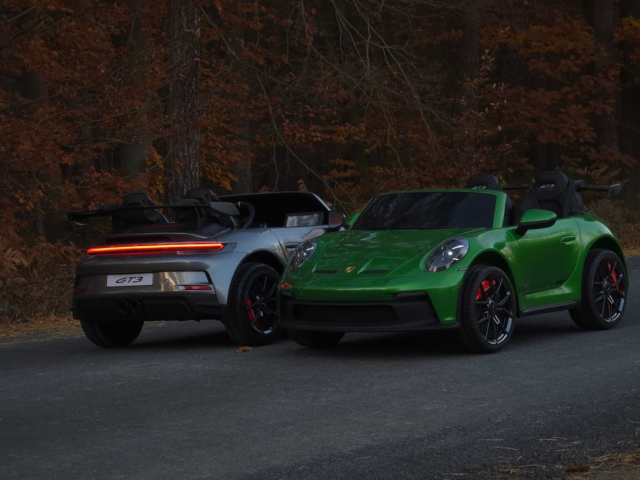 Autko PORSCHE 911 GT3 4x200W 24V dla dzieci LAKIER samochód PREMIUM