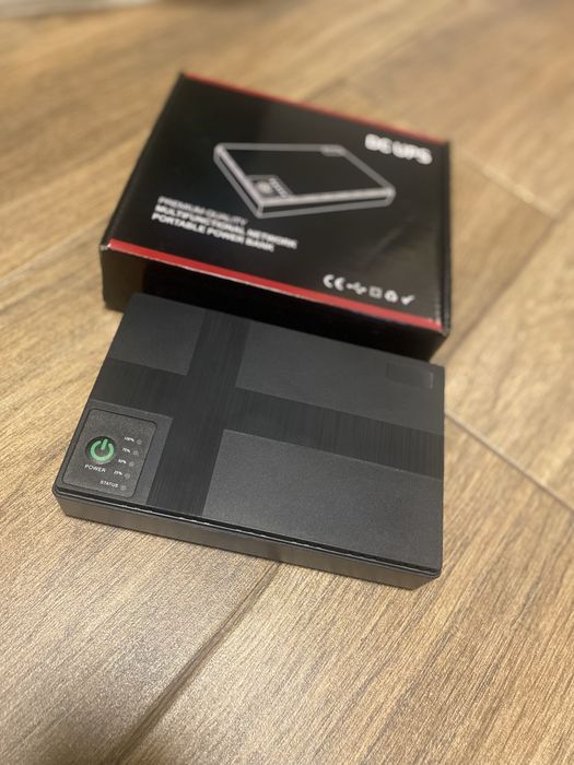 Безперебійник для роутера міні-UPS ємністю 38.48wH/10400mAh
