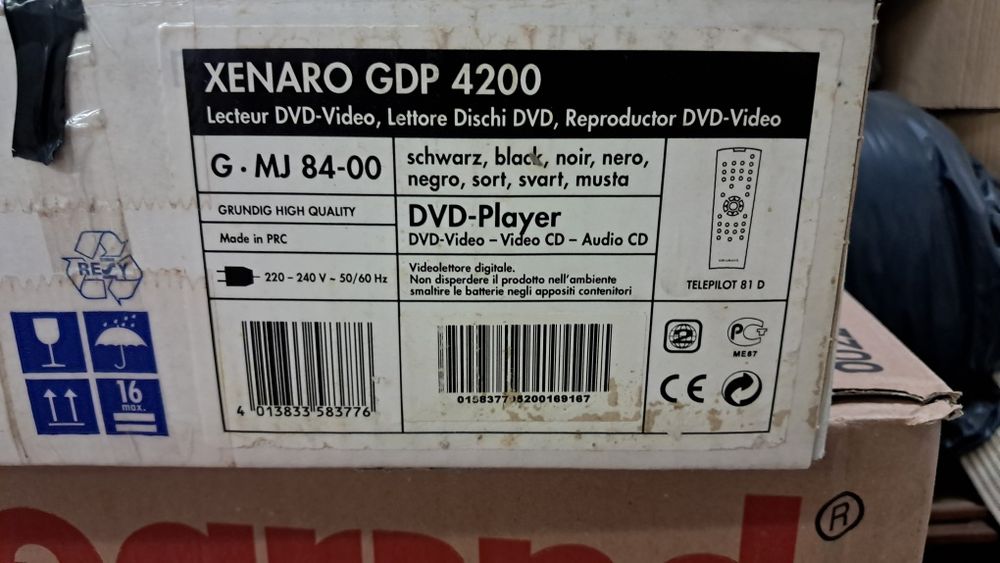 Leitor cd / dvd Grundig Xenaro GDP4200