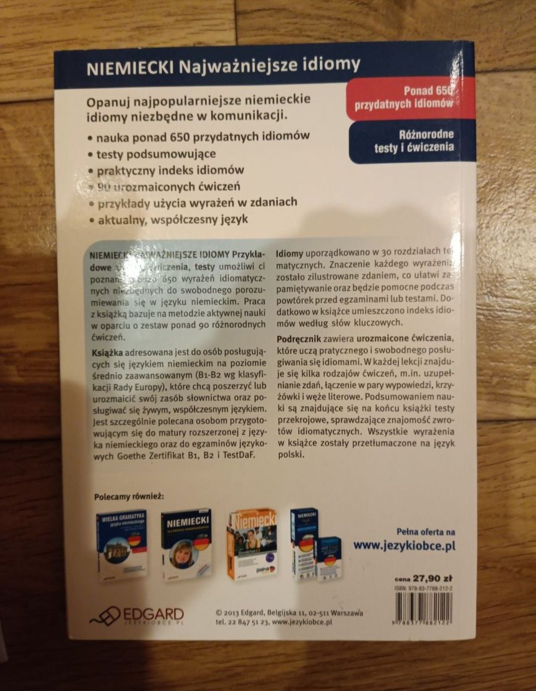 Niemiecki Najważniejsze Idiomy
