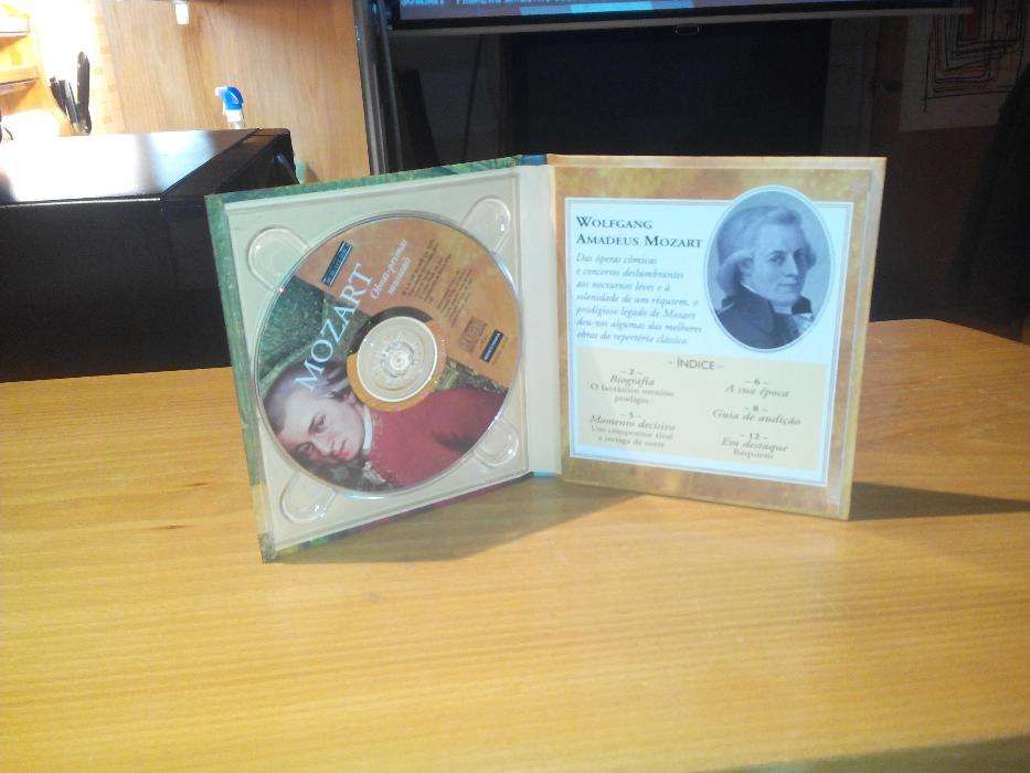 MOZART cd com 11 obras primas musicais novo