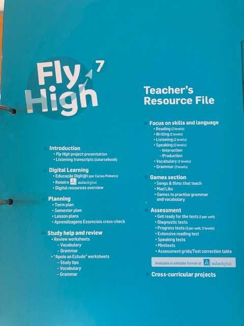 Fly High, Inglês 7º ano - Dossiê do Professor