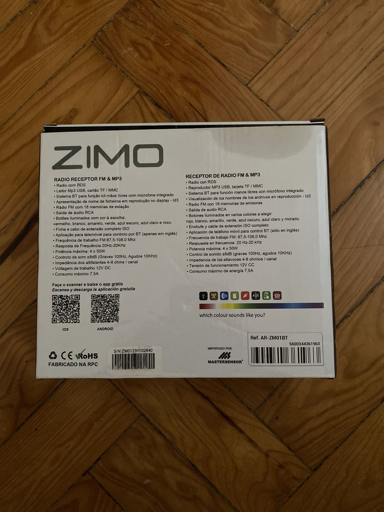 Rádio Automotivo ZIMO