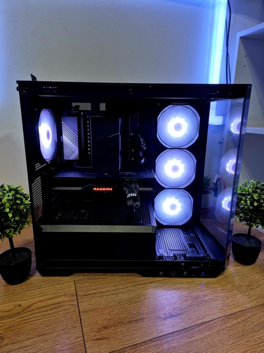Komputer AM5 Ryzen 7500F, RX 6750XT, B650 Asrock, 16GB DDR5, ssd.