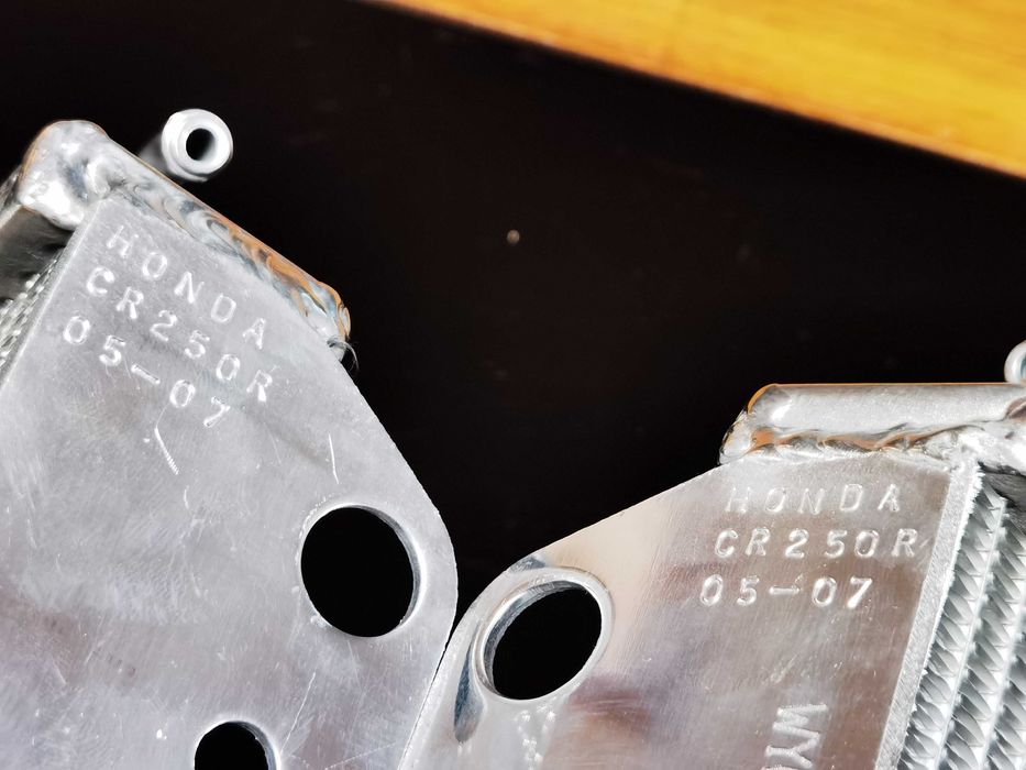 Radiadores Honda CR250R de 2005 a 2007 Alumínio - Performance