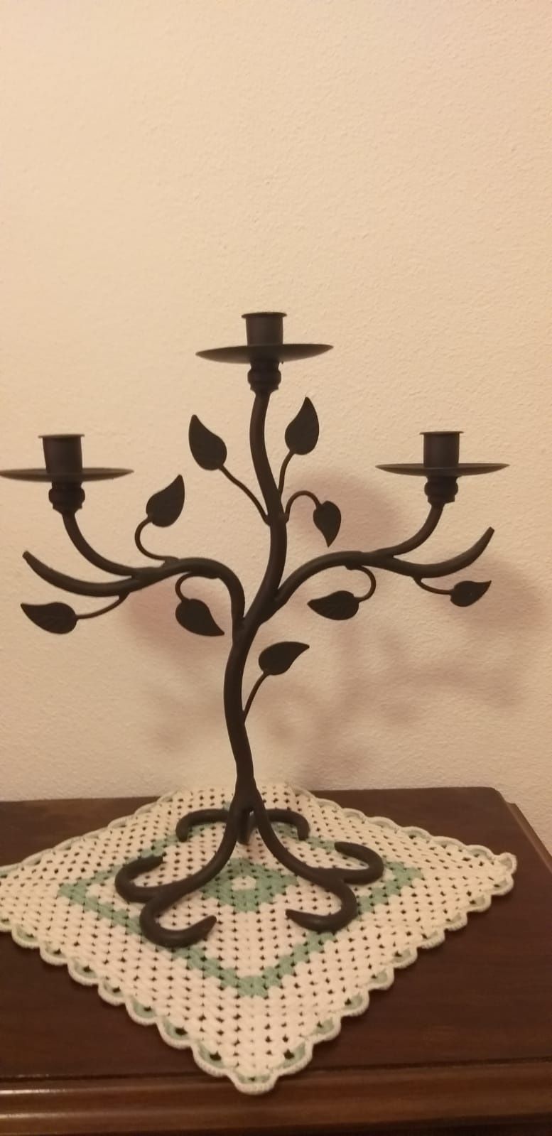 Candelabro em ferro