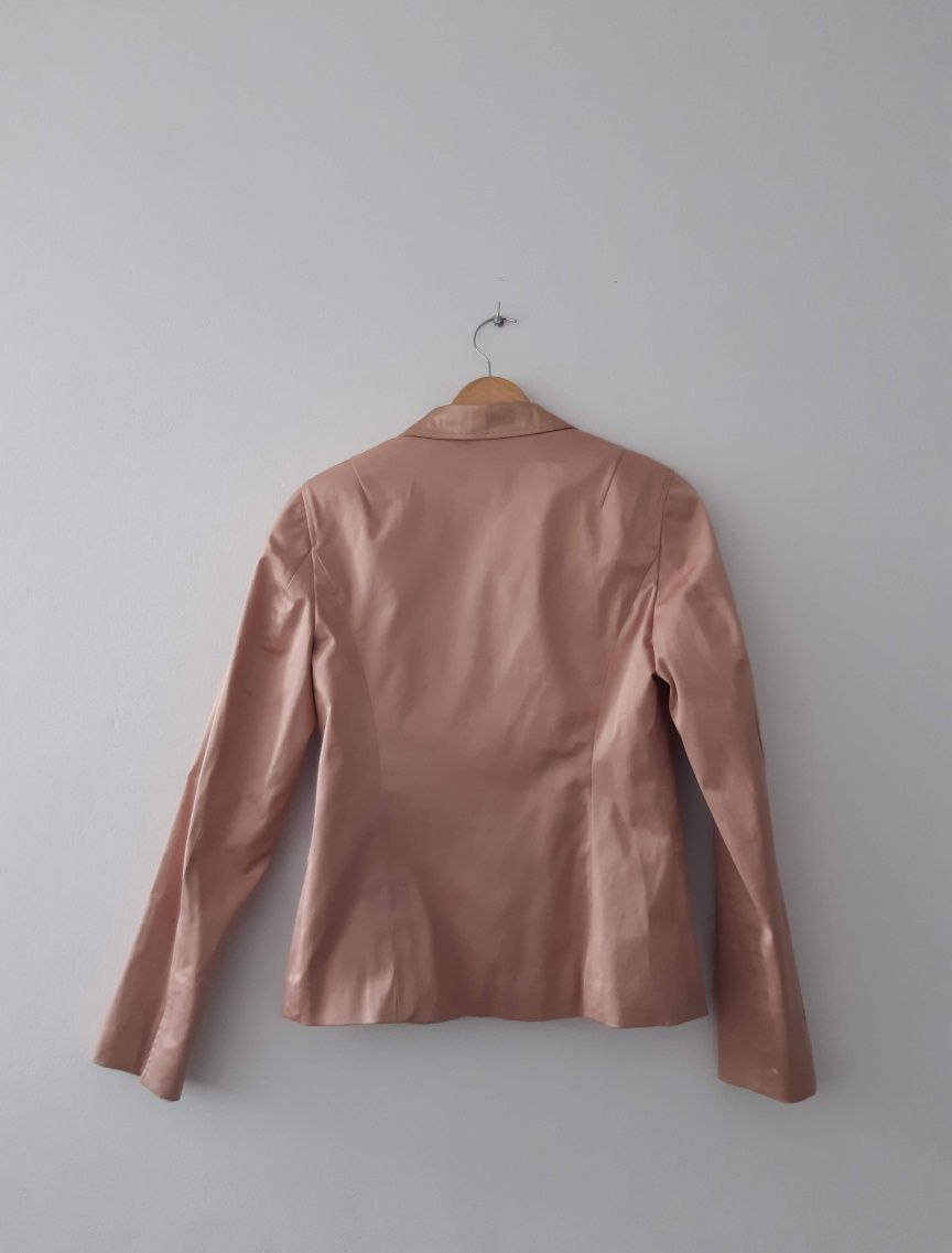 Bawełniana marynarka InWear pudrowy róż r.38