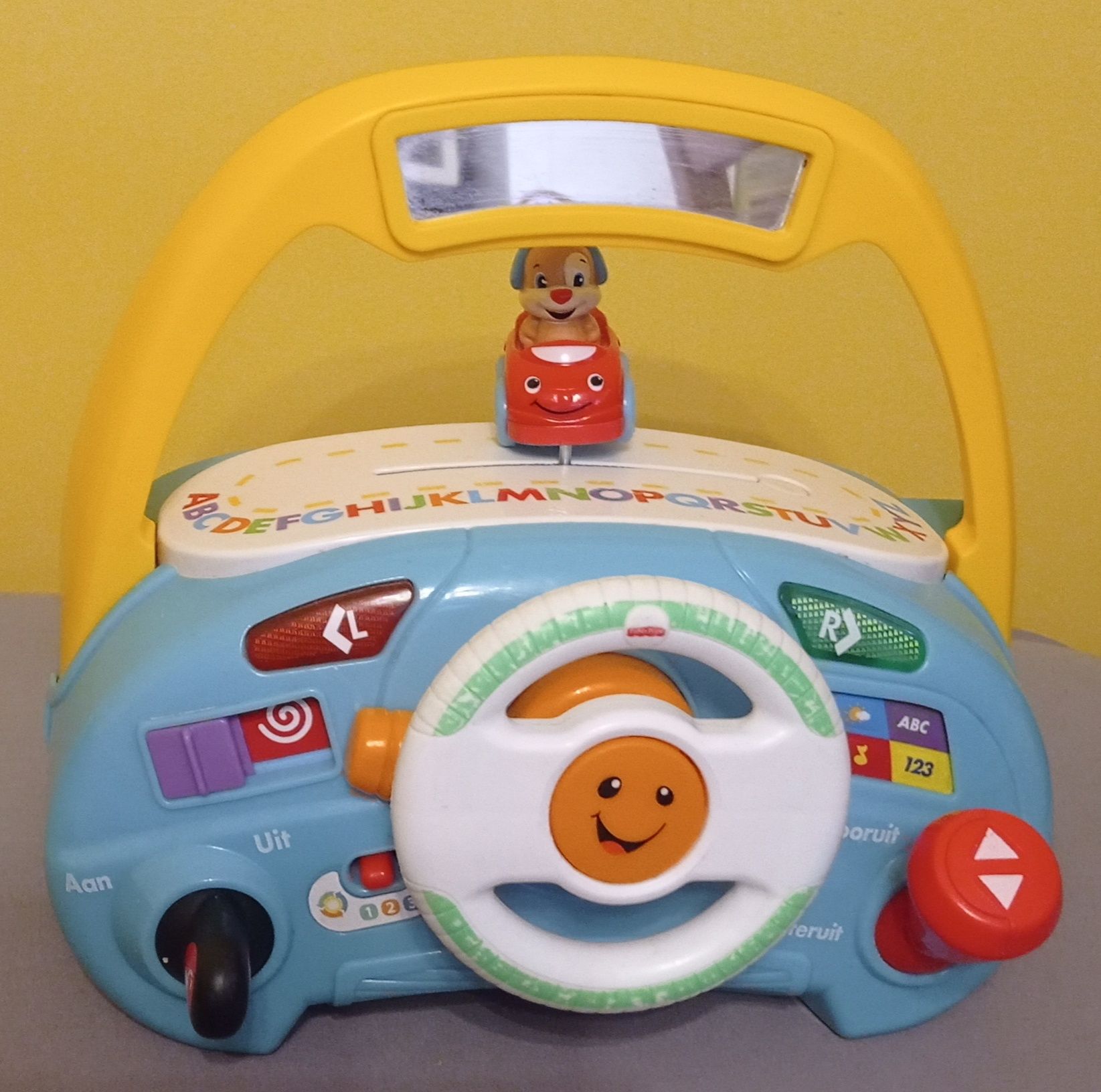 Fisher Price kierownica z autkiem