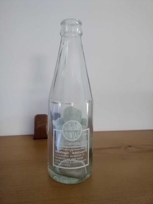 Garrafa Antiga Pirogravada Refrigerantes Quintas RITZ Orange - Lisboa