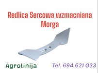Redlica sercowa wzmocniona  podorywkowy Gruber  RAU  MORGA