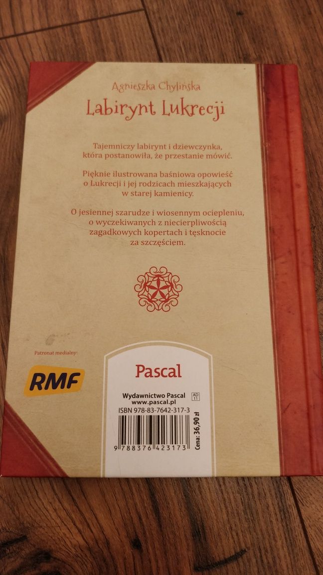 Książka Labirynt Lukrecji Agnieszka Chylińska