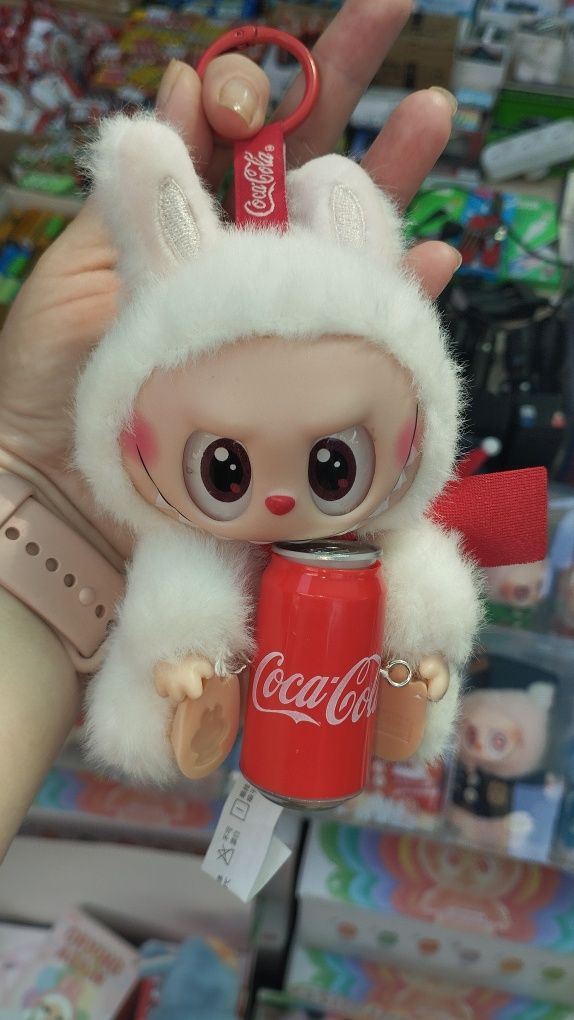 Labubu  Лабубу іграшка брелок  Coca-Cola