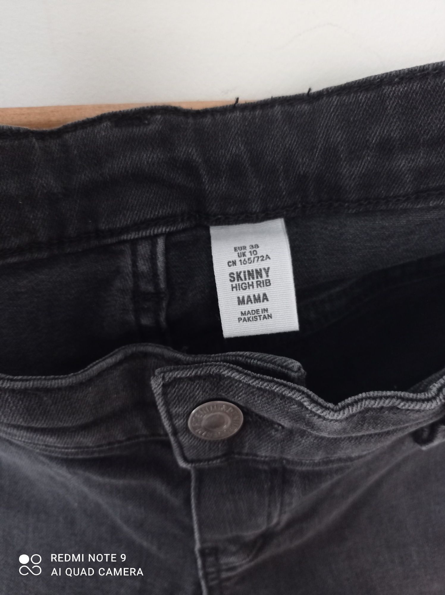 Jeansy ciążowe H&M